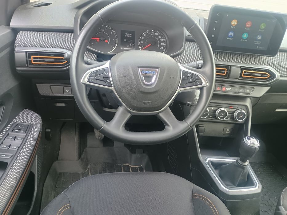 Dacia Sandero stepway, Doar 13000 km ,an 2021, unic propietar