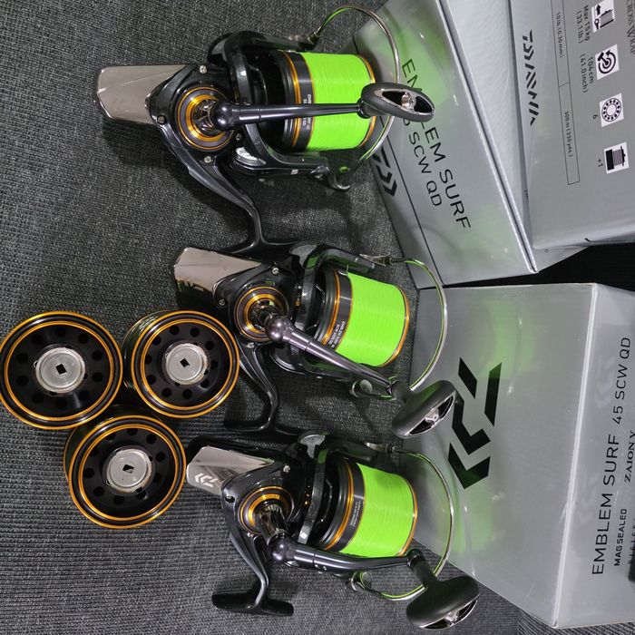 Mulinete Daiwa Emblem Surf 45 SCW QD