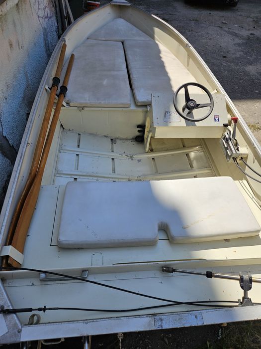 Vand barca aluminiu Canadian 445