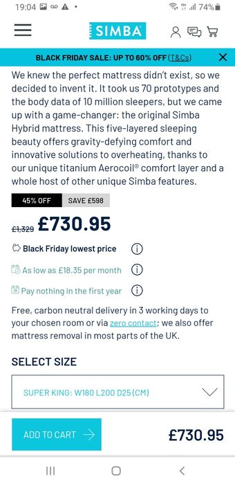 Super reducere saltele memory