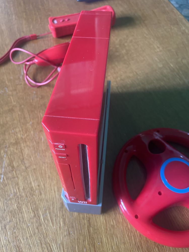 Nintendo Wii model Rosu (impecabil)