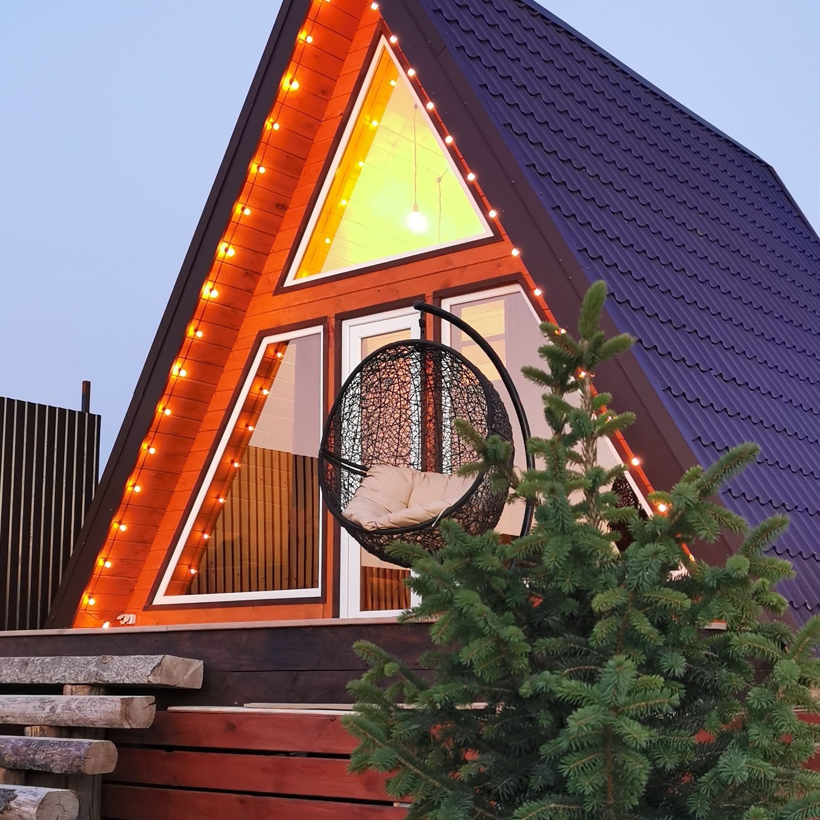 Дом A-frame в Актау