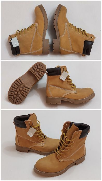 Bocanci Linear of Sweden, ghete îmblănite noi nr. 41 EU unisex