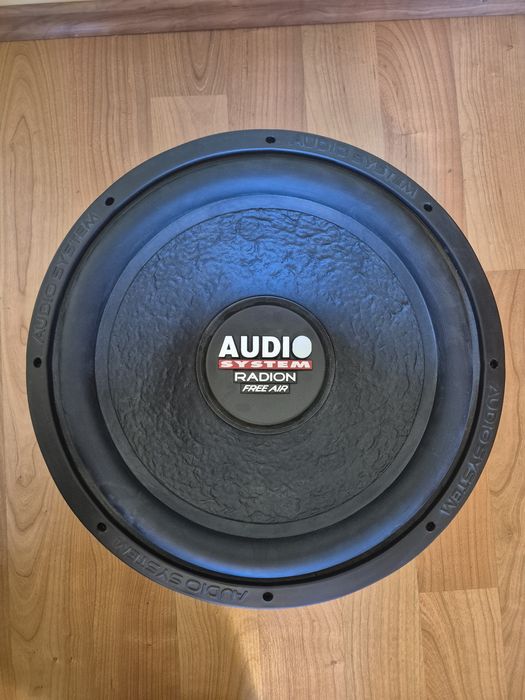 Subwoofer Difuzor Radion Audio Systems Free Air Diametru 15 inch 38 cm