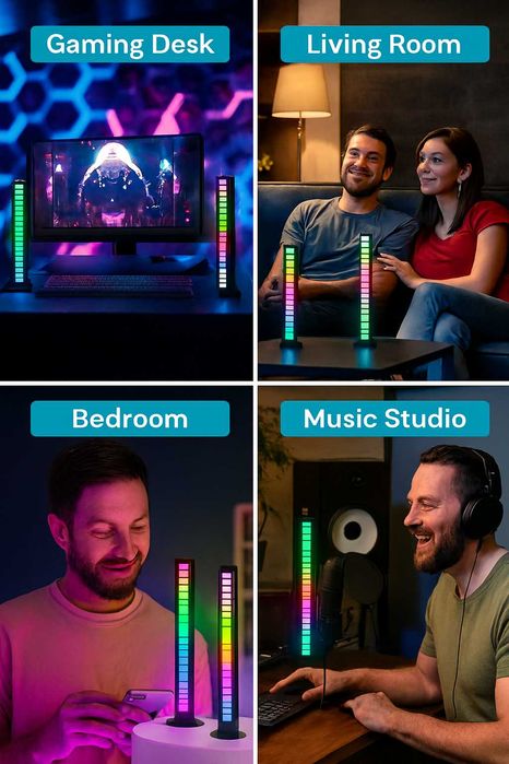 Cadoul ideal, Lampa rgb cu control vocal