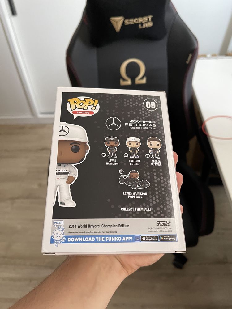 Funko Pop Lewis Hamilton