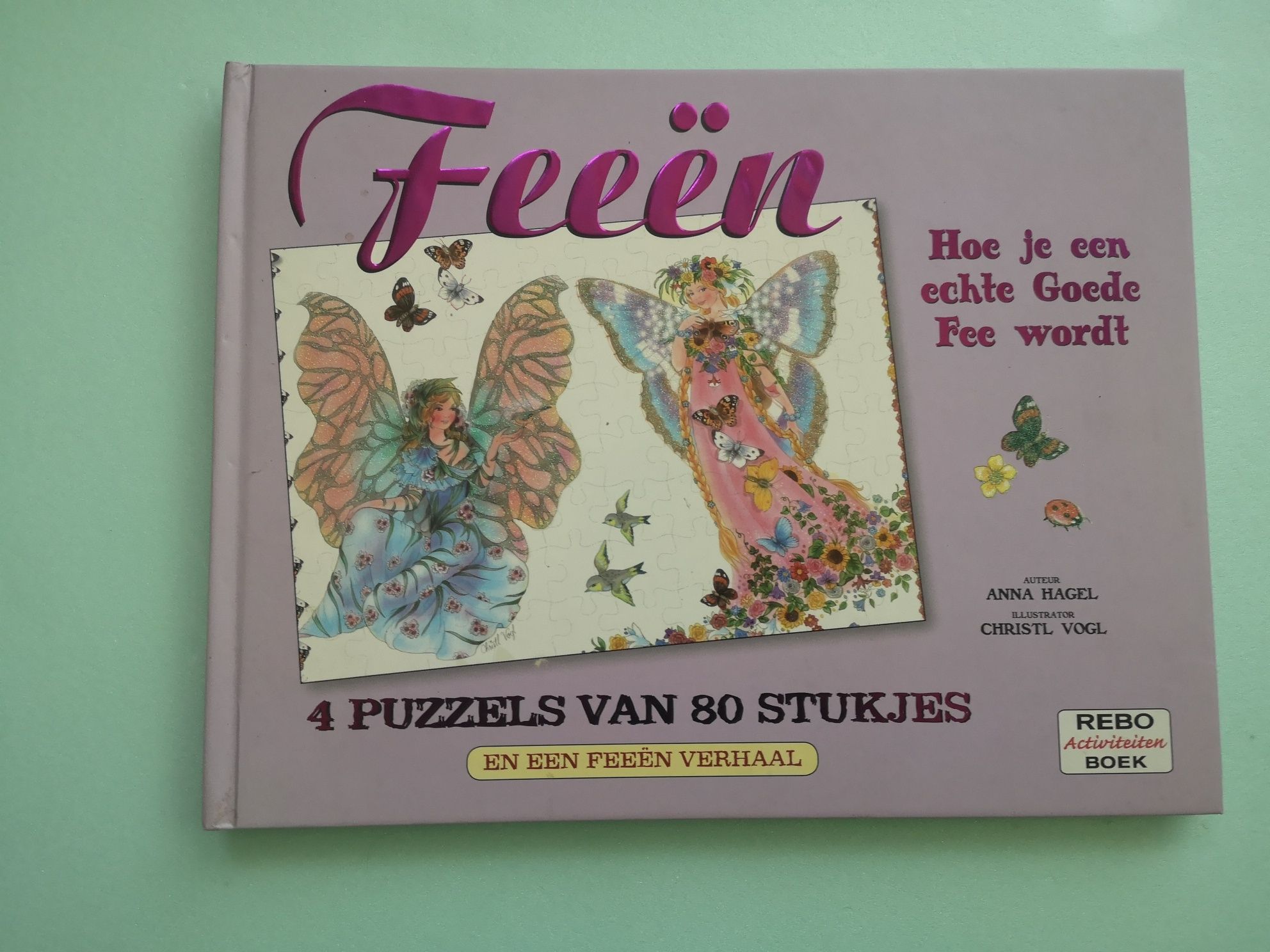 Carte cu 4 puzzleuri/80 piese NL