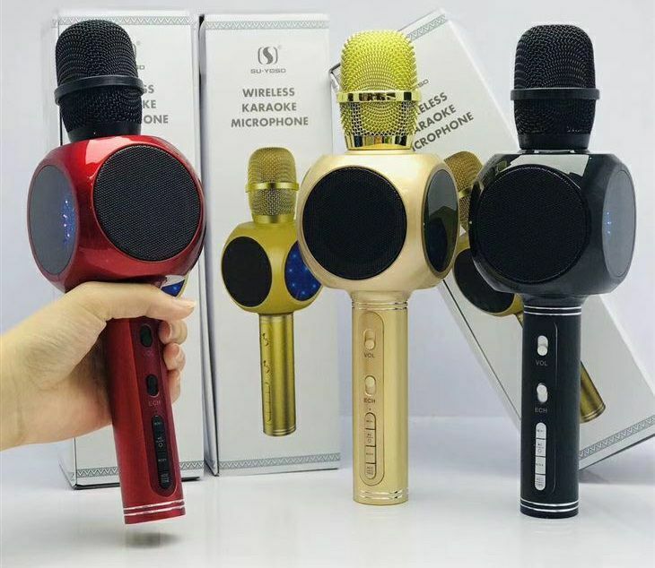 БЕПУЛ Доставка. Колонка-Микрофон Magic karaoke (Bluetooth,USB,TF,AUX)