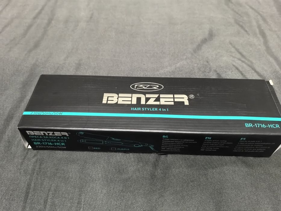 Преса за коса 4 в 1