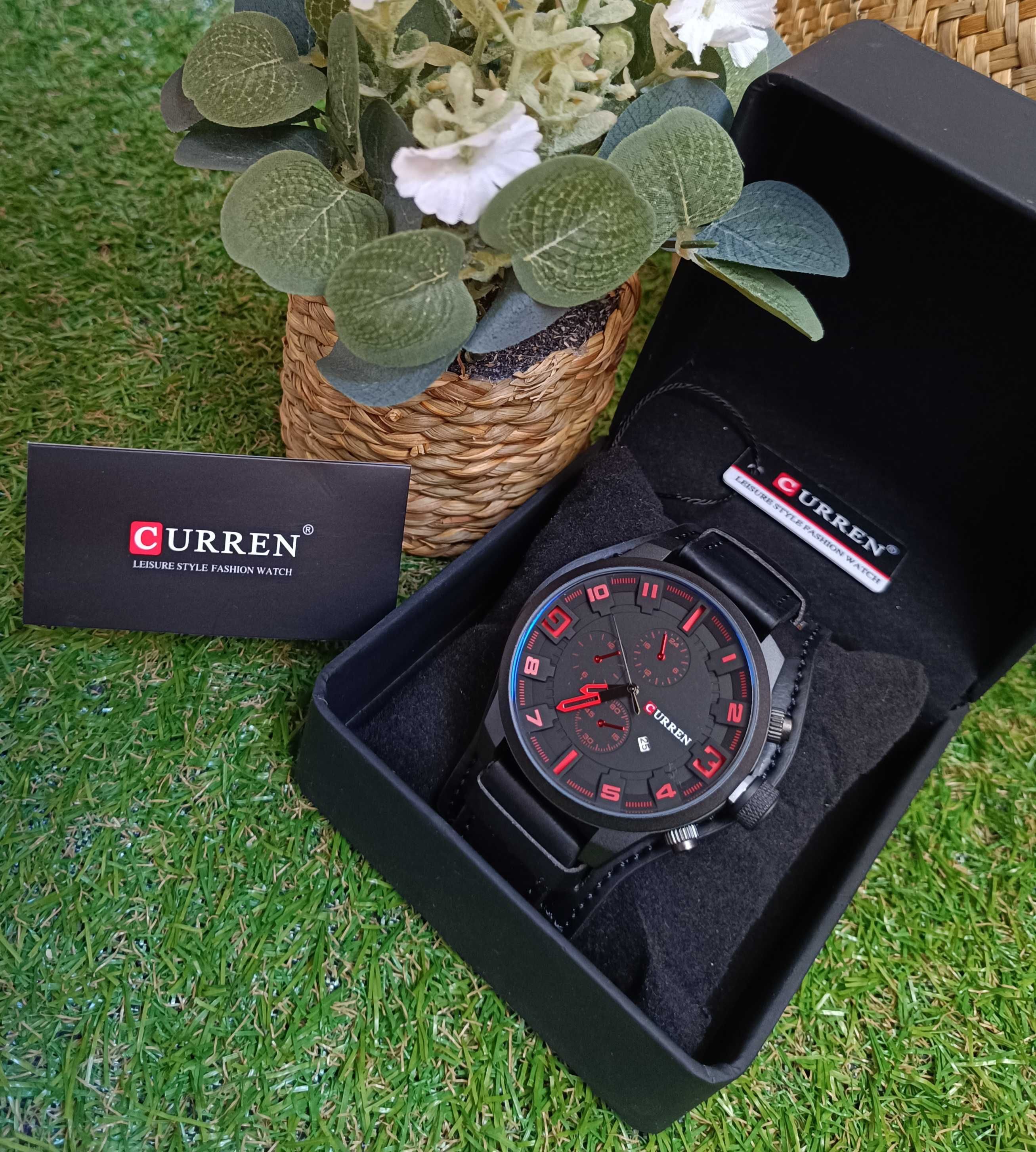 Мъжки часовник – CURREN – BLACK - ПРОМОЦИЯ