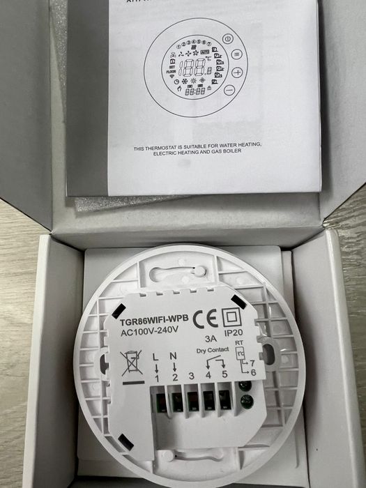 Termostat centrala Beok,Wifi,Tuya,Bluetooth