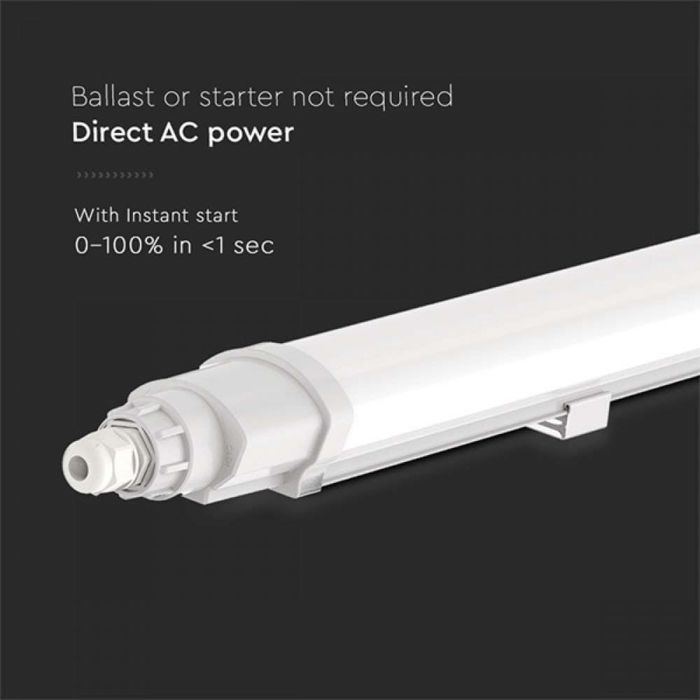 36W 120cm LED Влагозащитено тяло L-Серия 3800LM 4000K