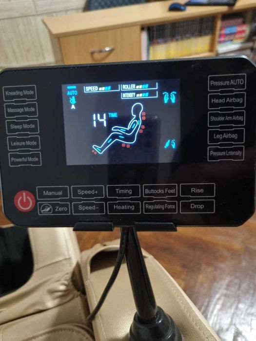 Eleganță și confort – fotoliu de masaj cu funcții inteligente