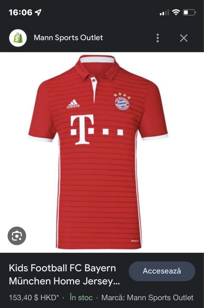 Tricouri originale Bayern München Adidas clima cool