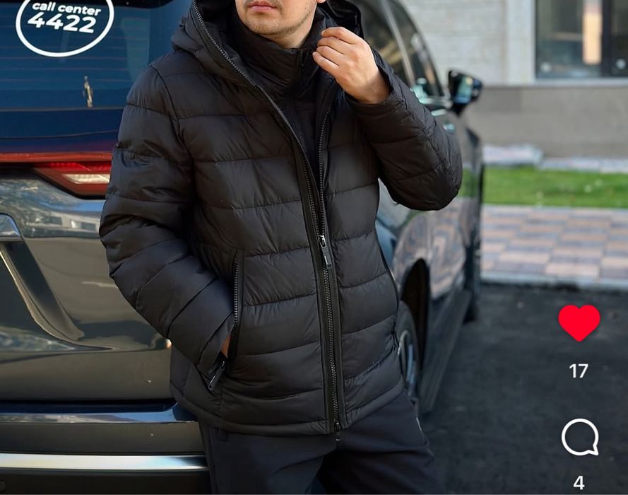 Куртка черная, новая с этикеткой