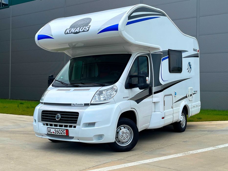 Autorulota KNAUS Fiat - 2012 - Aer Conditionat - 6 Locuri - EURO 5