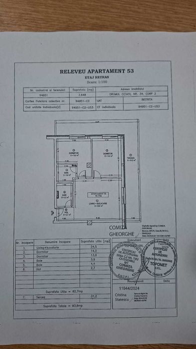 Apartamente 3 camere de vânzare direct de la dezvoltator