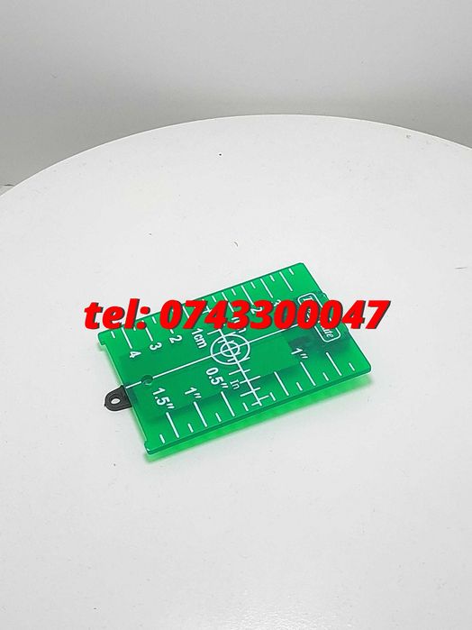 Placa Tinta Pentru Nivele Laser Plastic Verde Neo