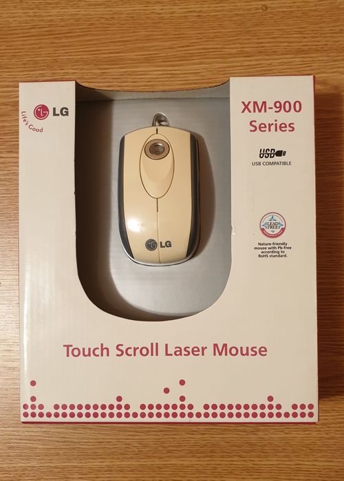 USB  Laser Mouse LG XM-900 Touch sensor wheel 4D