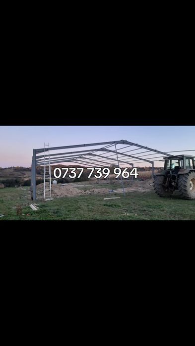 Confecționez hale metalice la comanda clientului