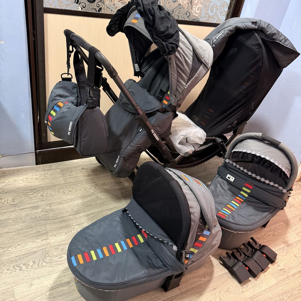 Продам Коляску для двойни FD Design Zoom