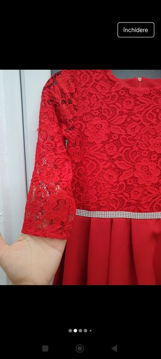 Rochie eleganta rosie