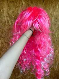 Продам детский розовый парик