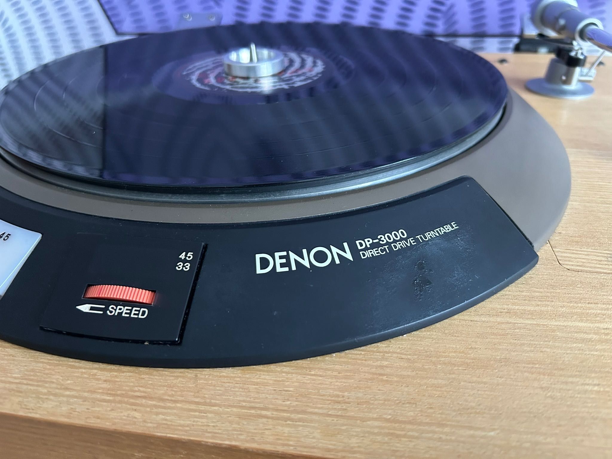 DENON DP-3000+DK-100+brat DA-305 Pickup - 4K VIDEO DEMO - pick-up