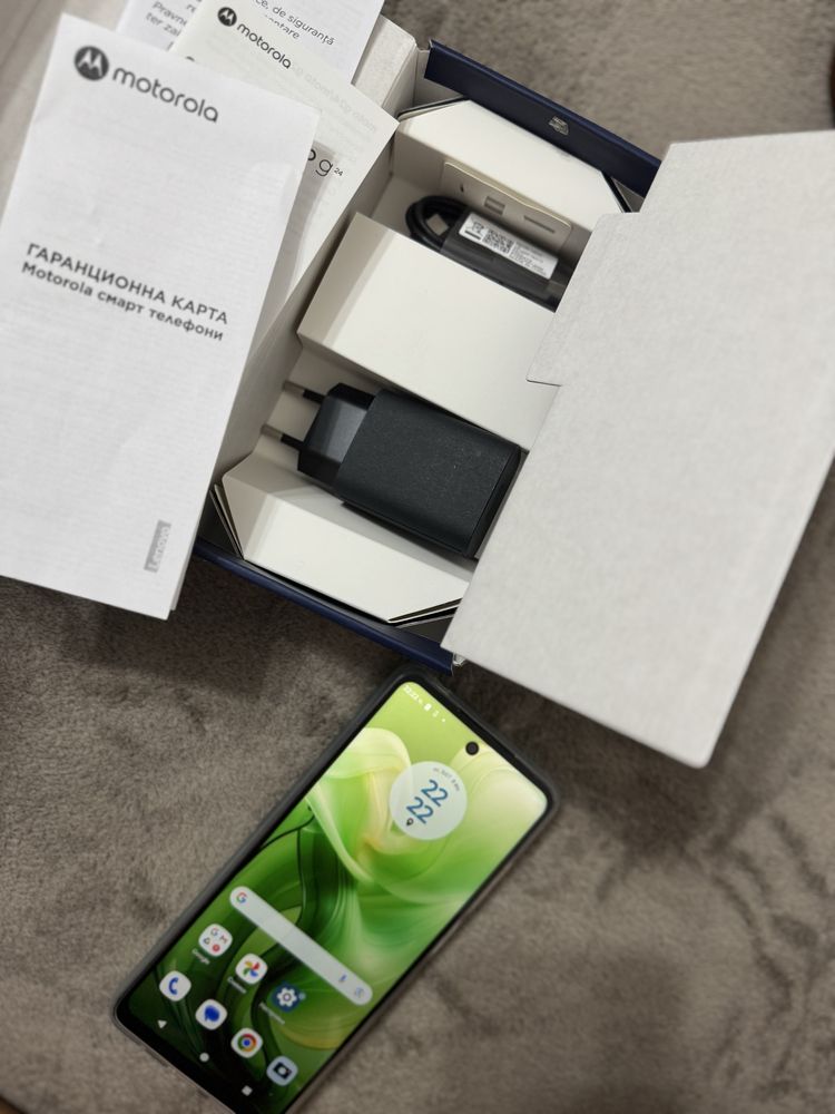 Moto G24, 8GB, 128GB нов в гаранция