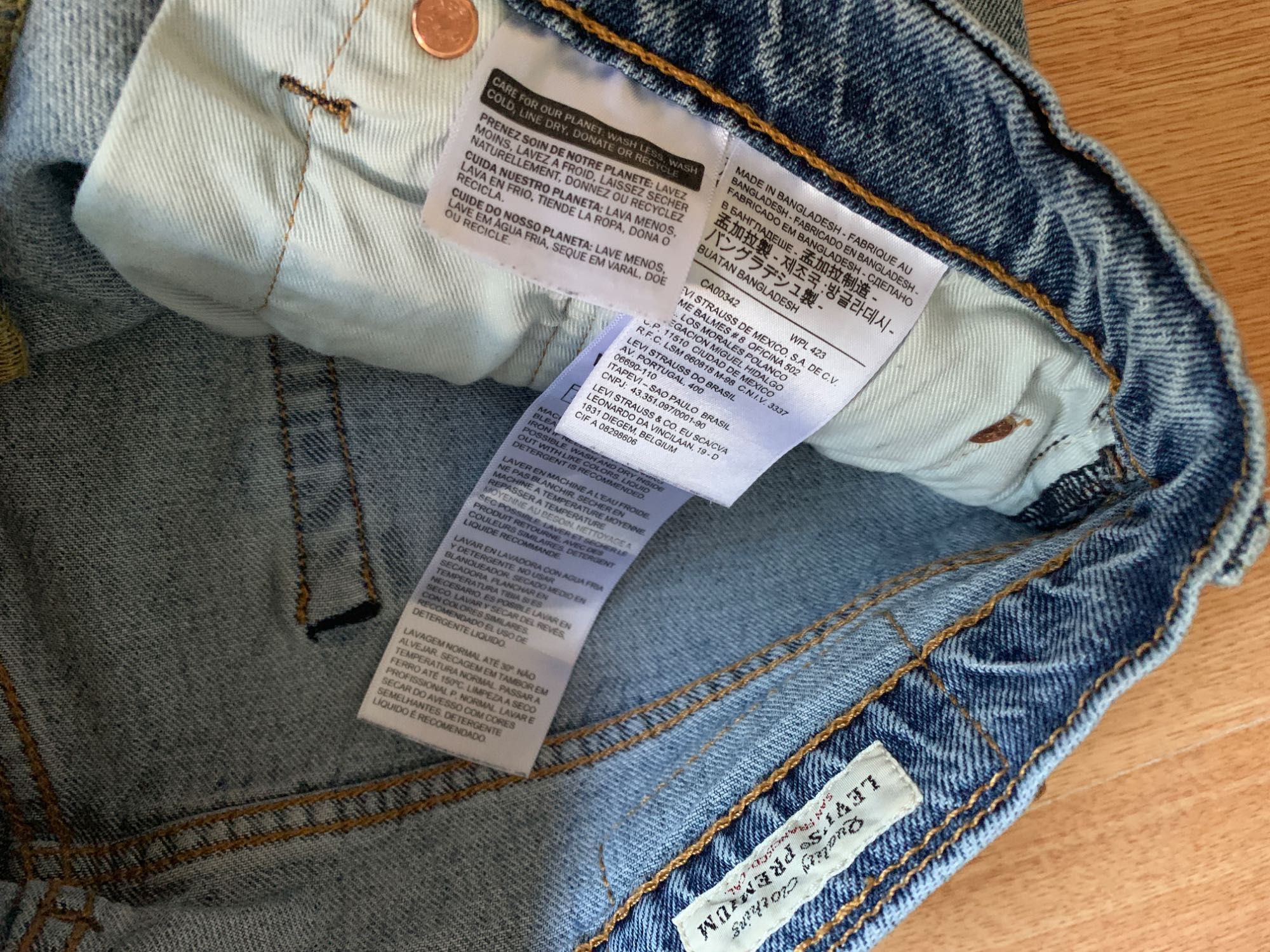 Дънки Levi’s premium 502