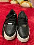 Nike airforce 1 negru cu talpa alba 37,5