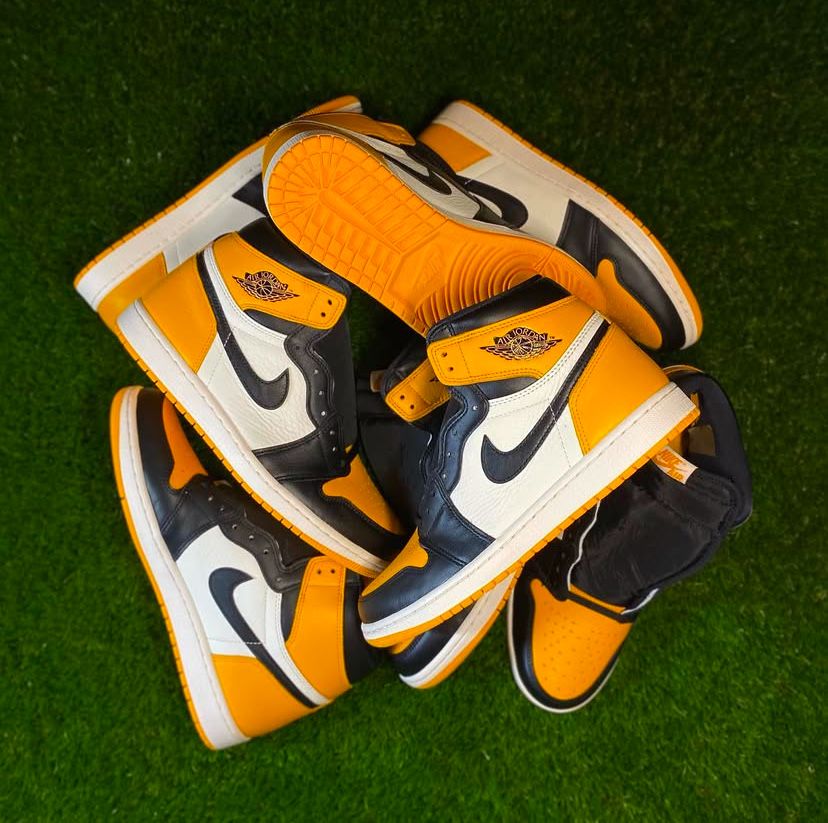 Jordan 1 High Yellow Toe / Taxi