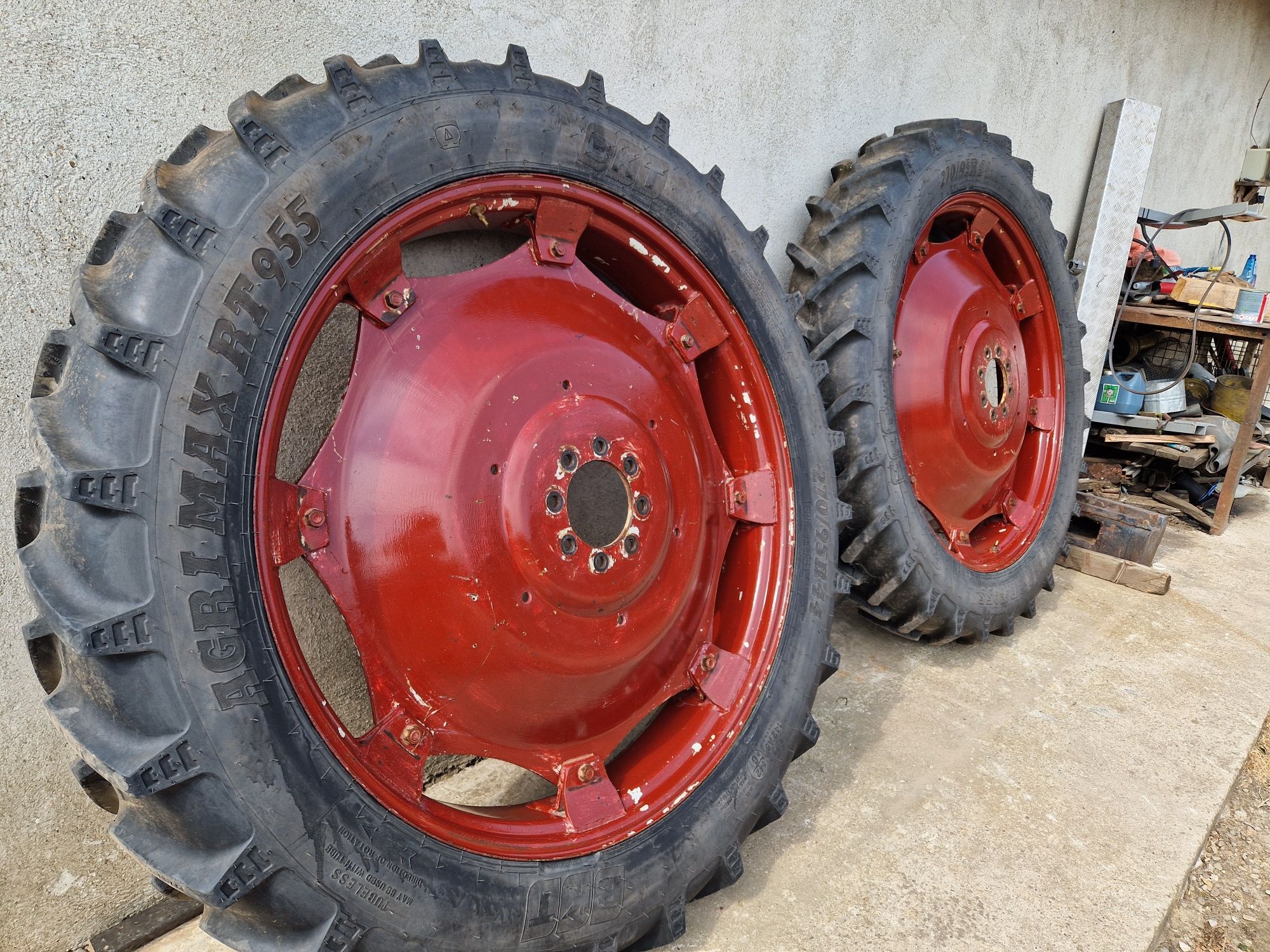 Roți tehnologice pt tractor Fiat
