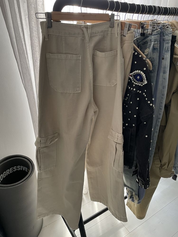 Pantaloni Cargo bej