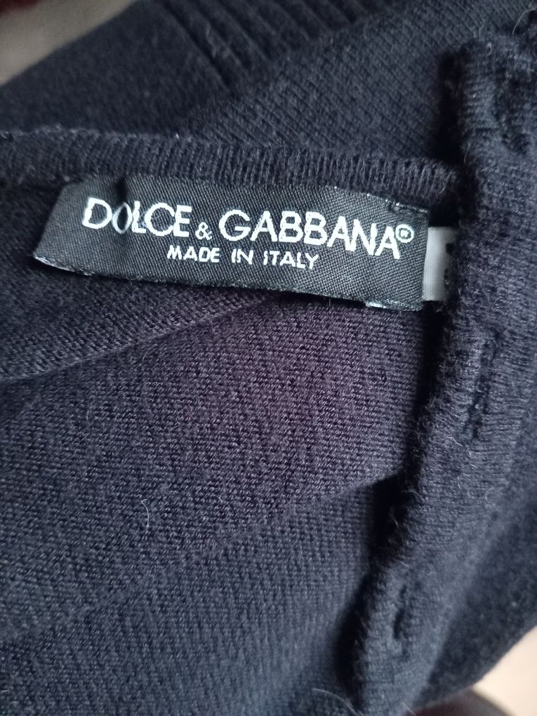 Bluza Dolce gabbana din mix de vascoza și cașmir