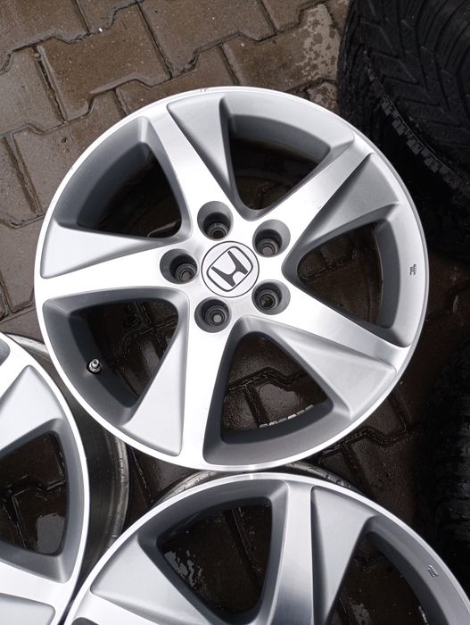 4 jante aliaj bicolore 5x114,3 R17 originale Honda