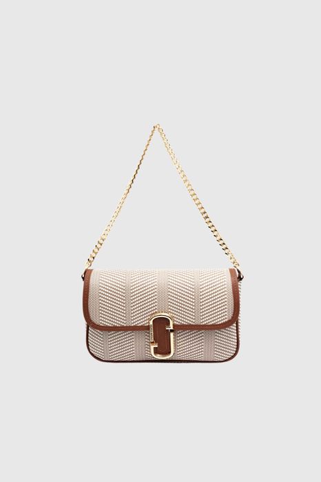 НОВО! ЛИКВИДАЦИЯ! Квадратна дамска чанта с лого Silver&Polo