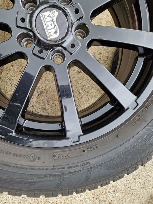 Jante 5x115 Opel Antara Chevrolet Captiva anvelope iarna 235 60 17