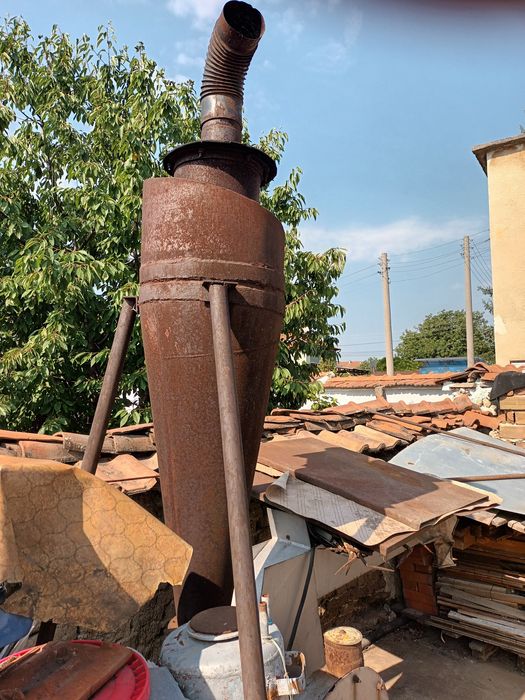 Фуражомелка с циклон