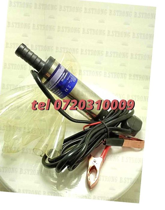 Pompa Electrica Transfer Combustibil Submersibila 12v
