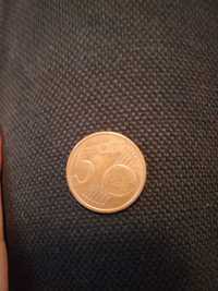 Moneda 5 euro cent 2002