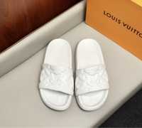 Șlapi Louis Vuitton White