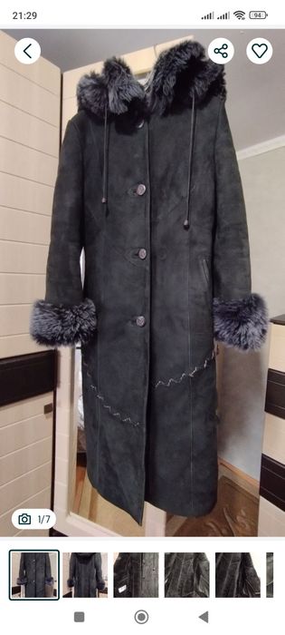Продам дублёнку женскую, размер 44-46