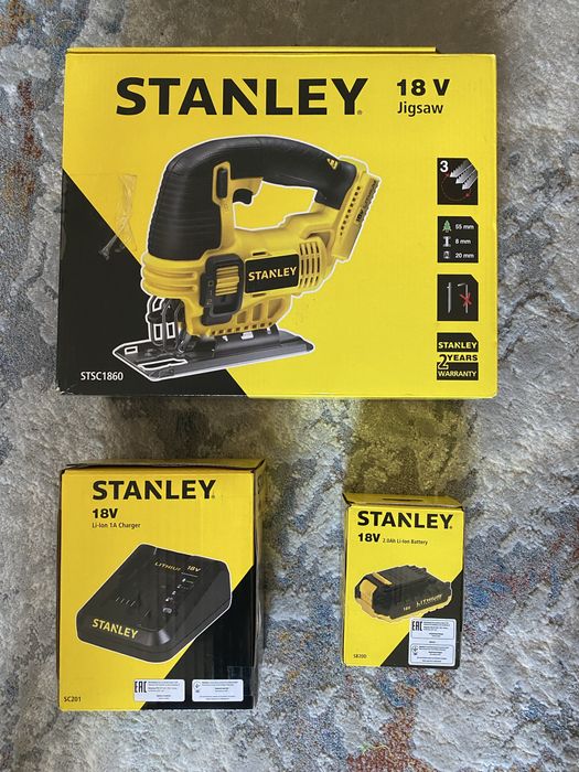 Наборы электроинструментов Stanley