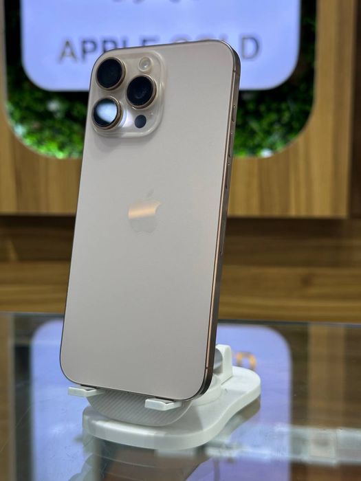 Sotaman iPhone 16 Pro Max, ideal, 100 yomks, kar dok bor, ochilmagan