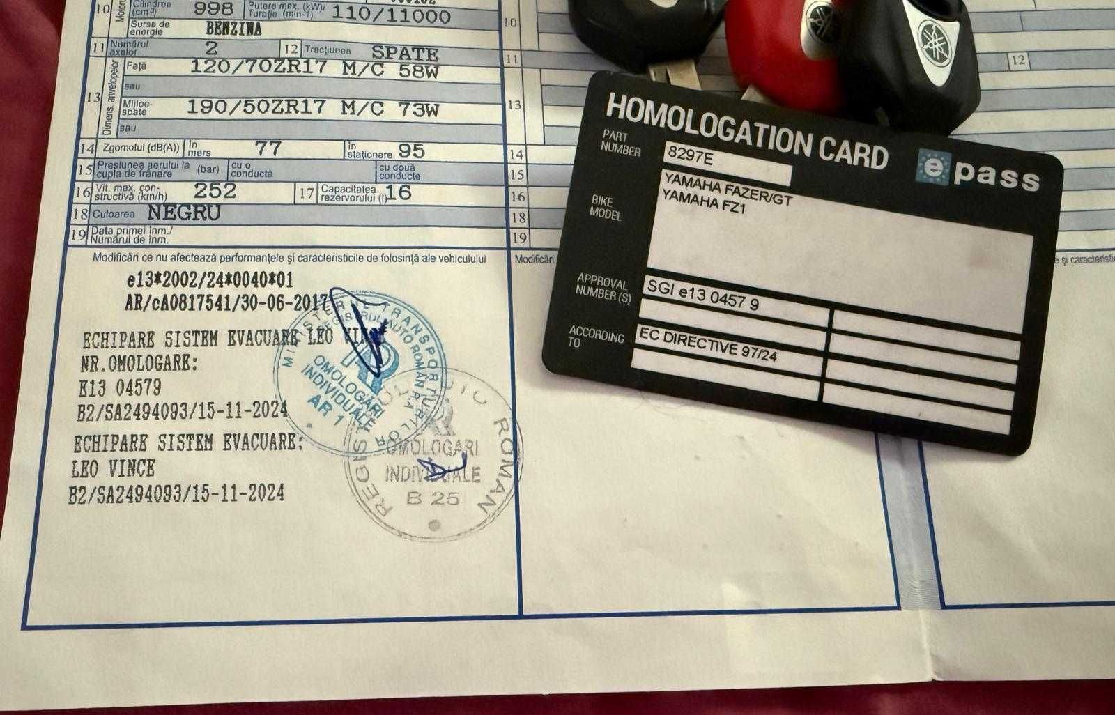 Vand Yamaha FZ1 2008