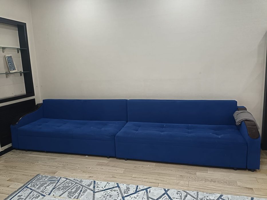 Современный, просторный и очень удобный диван-кровать