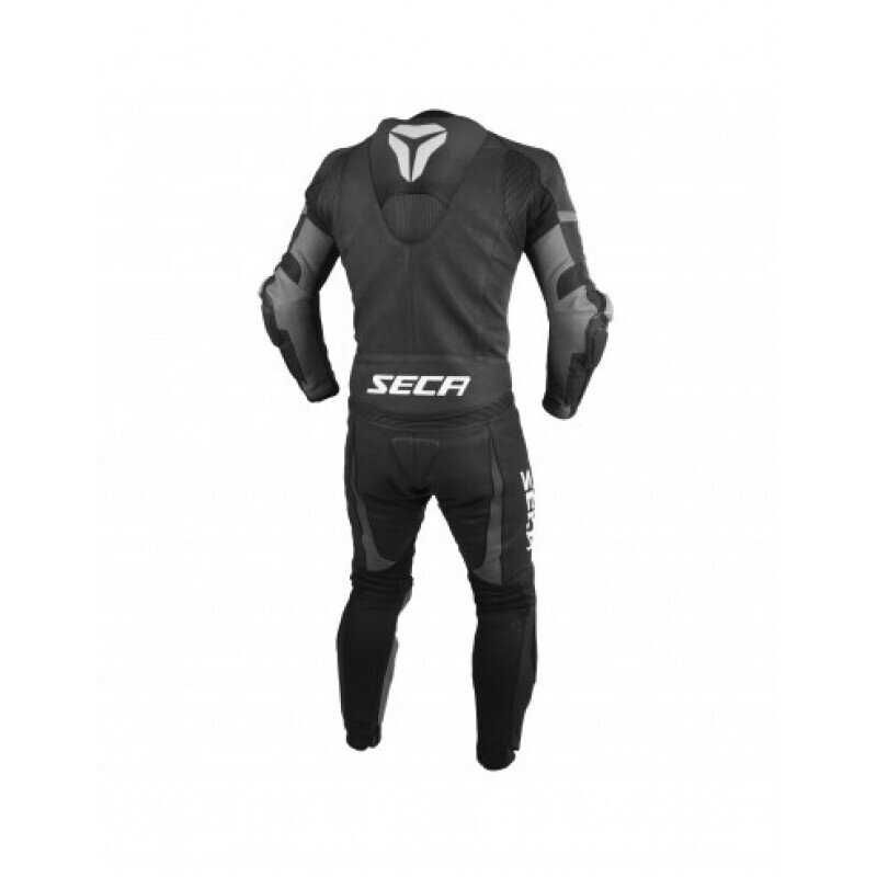НОВО Мото Кожено яке Seca Srs II BLACK/TITANIUM