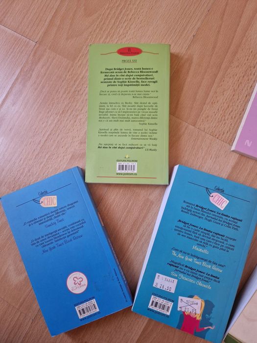 set 7 carti polirom 70 lei