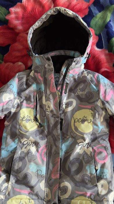 Комбинезон зимний на девочку